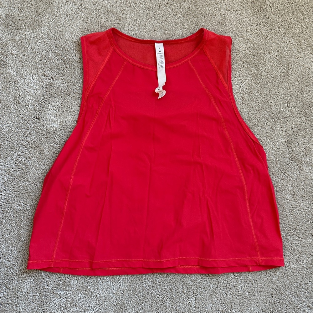Cropped Sculpt Tank